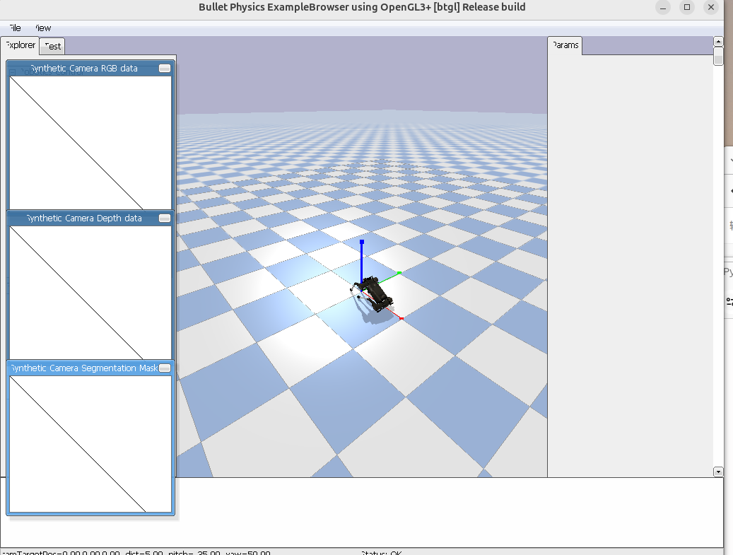 Laikago stability screenshot